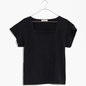 Madewell Knit Square-Neck Top